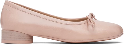 Женские балетки MM6 Maison Margiela Anatomic, розовые