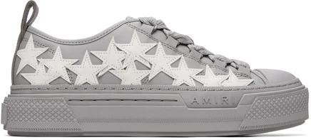 Мужские кроссовки Amiri Stars Court Low, серые