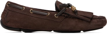 Женские лоферы Jimmy Choo Manon, шоколадный микс