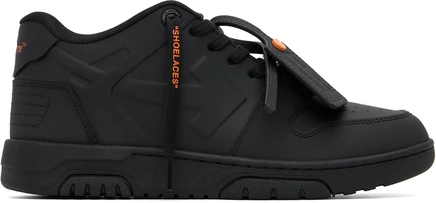Мужские кроссовки Off-White Out Of Office, черно-оранжевые
