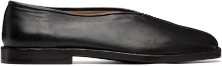 Мужские тапочки Lemaire Flat Piped, черно-коричневые