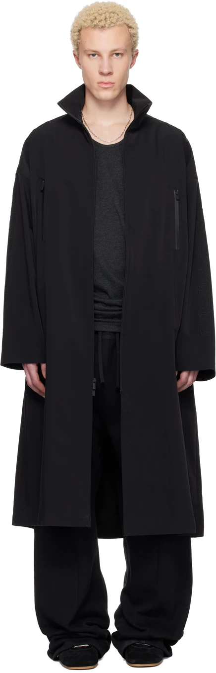 Мужской тренч Fear of God Essentials Active Trace, черный