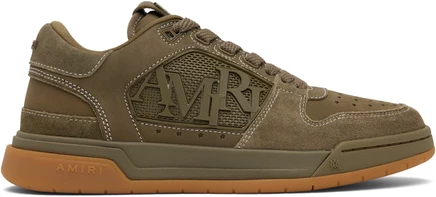 Мужские кроссовки Amiri Classic Low, цвета тимьян