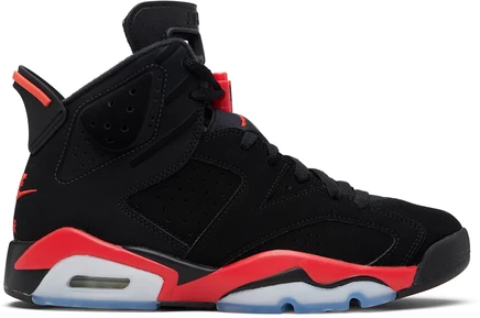 Мужские кроссовки Nike Jordan Air Jordan 6, черно-малиновые