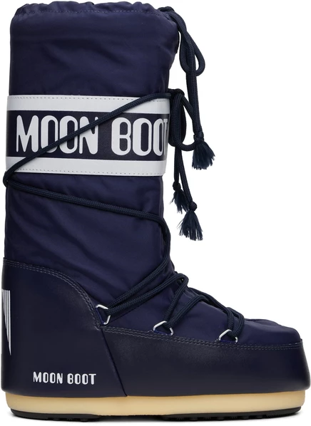 Мужские ботинки Moon Boot Icon Nylon, синие