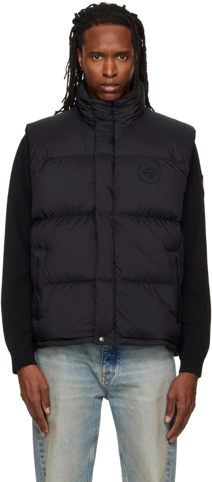 Мужской пуховый жилет Canada Goose Sterling, черный