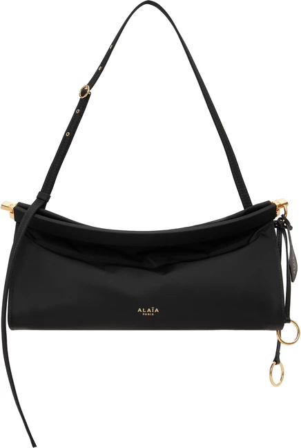 Женская сумка ALAÏA Le Click East West Medium, черная