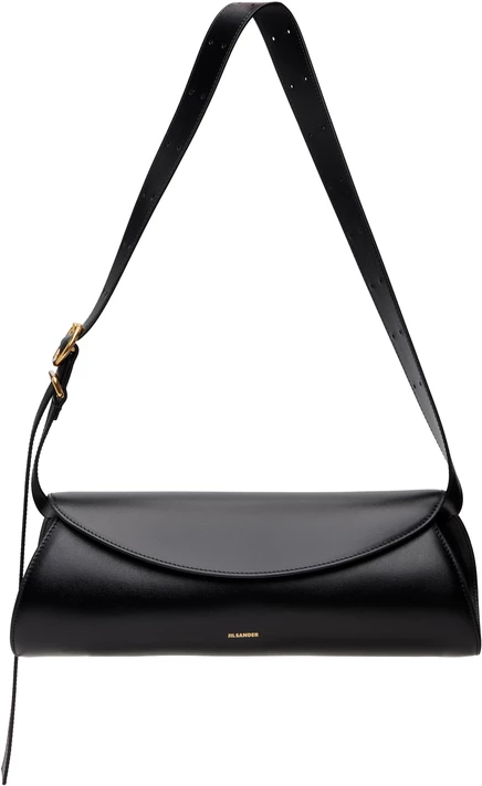 Женская сумка Jil Sander Cannolo Grande, черная