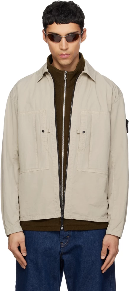 Мужская куртка Stone Island 1200005, песочная