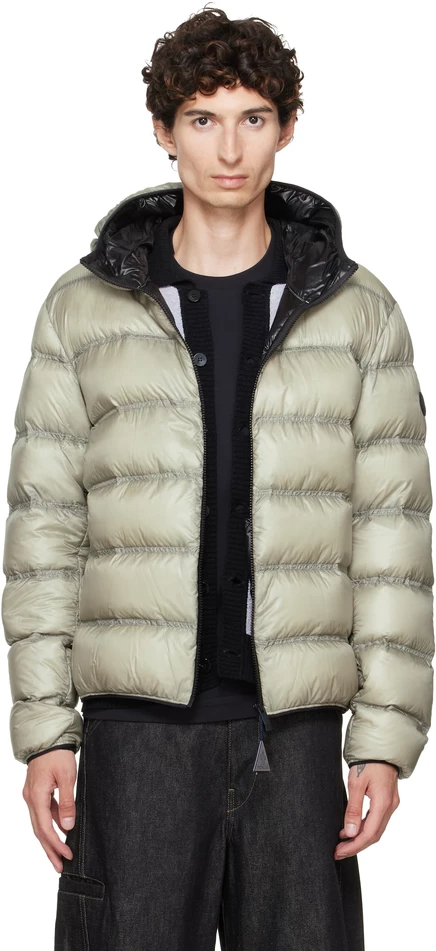 Мужской пуховик Moncler Guadiana, серый