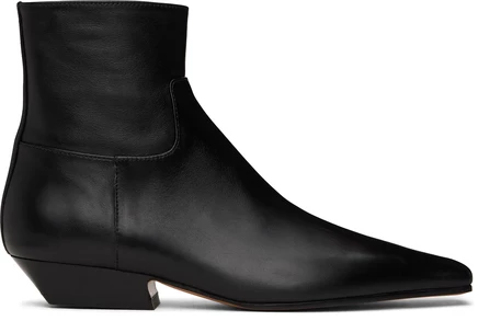 Женские ботильоны Khaite Black Marfa, черные