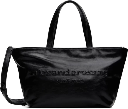 Мини-сумка Alexander Wang Black Punch, черная