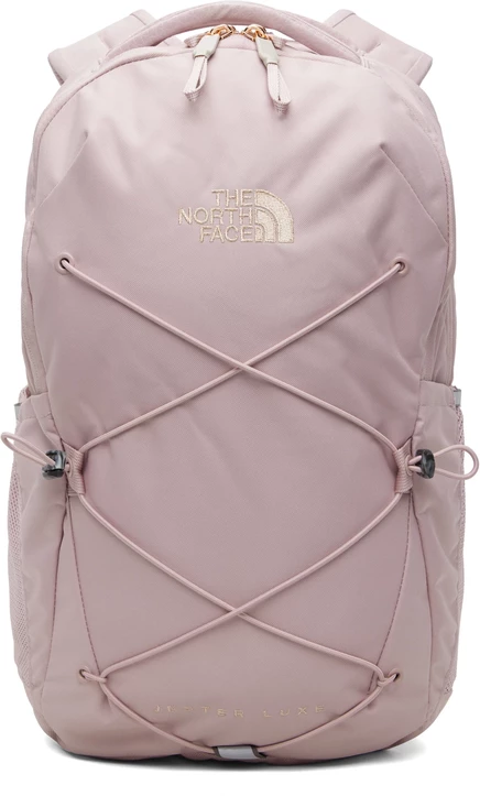 Женский рюкзак The North Face Jester Luxe, металлик розовый/терракотовый