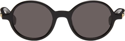 Мужские очки Bottega Veneta Ribbon Slim, чёрные/серые