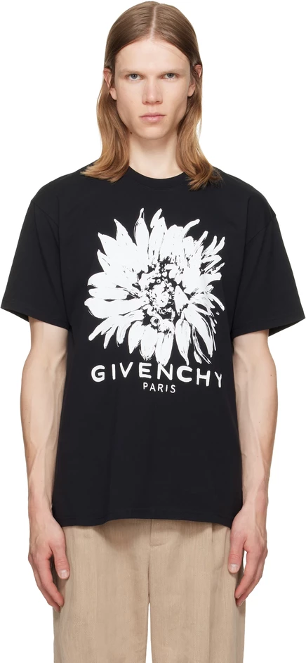 Мужская футболка Givenchy Printed, черная