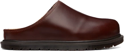 Мужские лоферы-мюли Dr. Martens San, коричневые