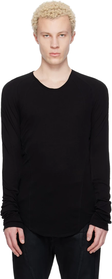 Мужская футболка Julius Seamed Skinny, черная