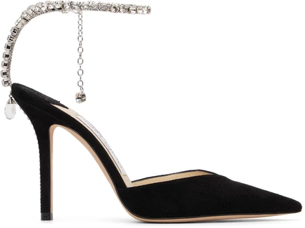 Женские туфли Jimmy Choo Saeda 100, черные