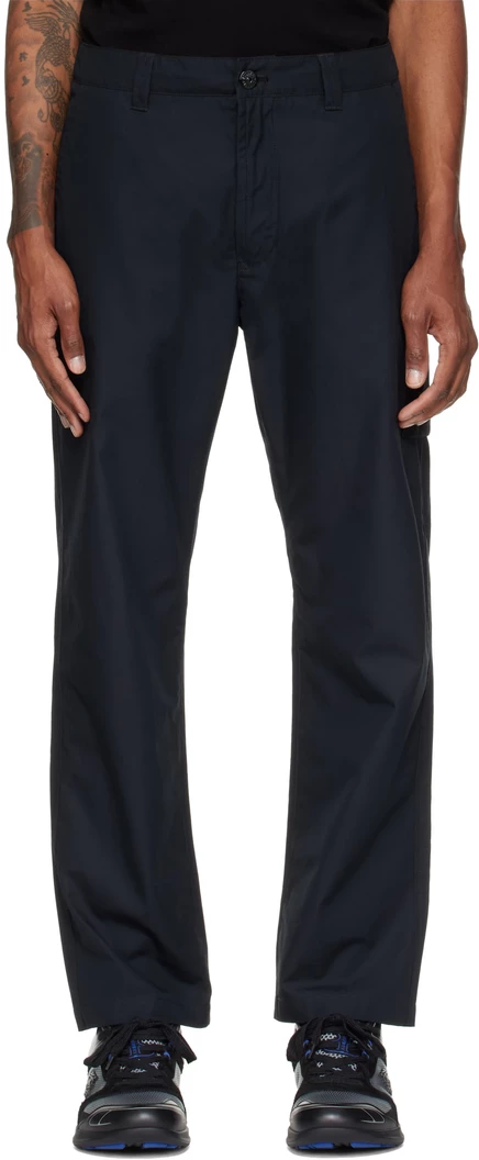 Мужские брюки Stone Island 3100020 Ghost, черные