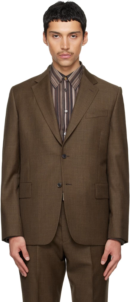 Мужской костюм Paul Smith The Brierley, коричневый