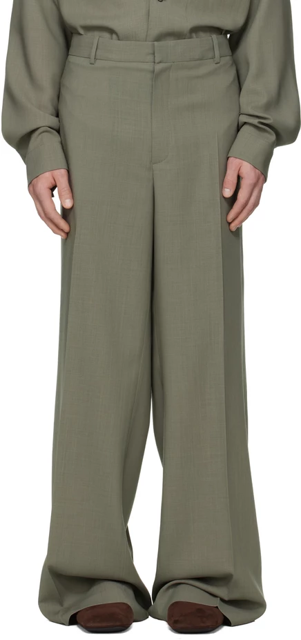 Мужские брюки Calvin Klein Eric, шерстяные, серые