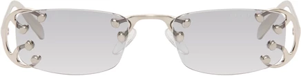 Мужские очки Prada Eyewear PR C57S, серебристые