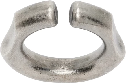 Мужское кольцо Title of Work Sterling Ergonomic, серебряное