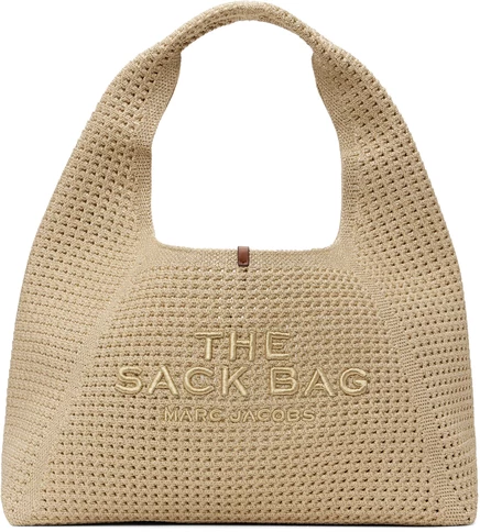 Женская сумка-тоут Marc Jacobs The Crochet Sack, шампань