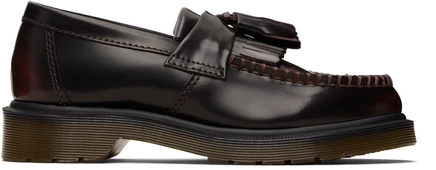 Женские лоферы Dr. Martens Adrian, вишневые