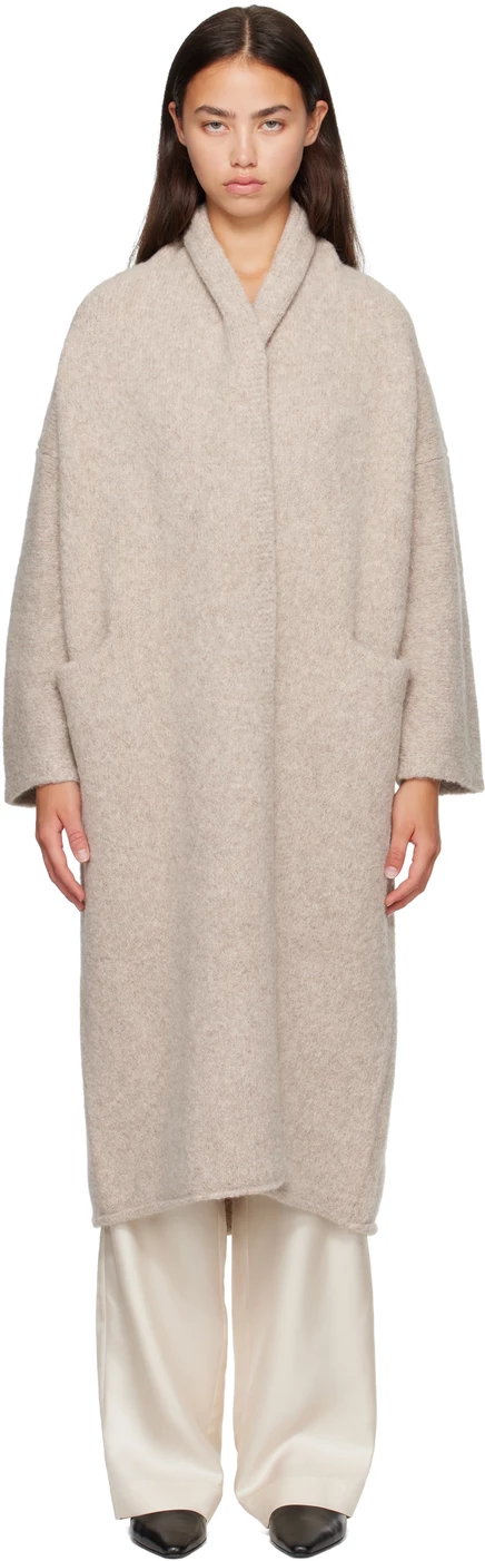Женский кардиган Lauren Manoogian Long Shawl, цвета гальки