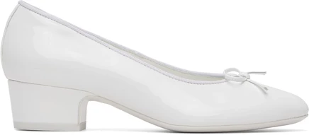 Туфли Sandy Liang Ballet Pump 40, белые