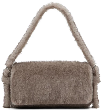 Сумка Alexander Wang Ricco Slim Flap, серая