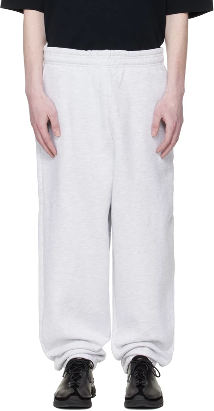Серые стандартные спортивные брюки для всей студии heather grey
