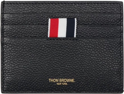Мужской кардхолдер Thom Browne Note Compartment, черный