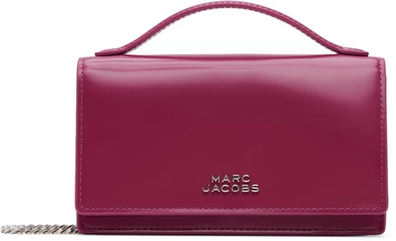 Розовая сумочка-блеск для губ Marc Jacobs Purple 'The Glam Mirror Mini'