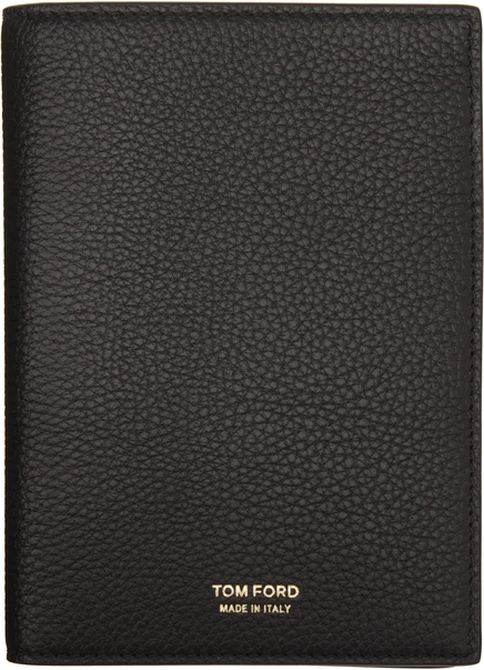 Мужской держатель для паспорта Tom Ford T Line, черный