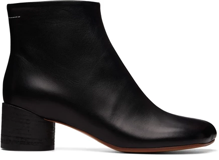Женские ботильоны MM6 Maison Margiela Anatomic, черные