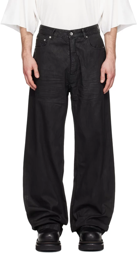 Мужские джинсы Rick Owens DRKSHDW Geth, черные