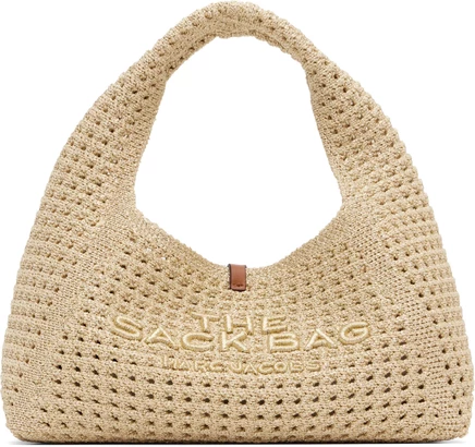 Женская сумка-тоут Marc Jacobs Crochet Mini Sack, шампань
