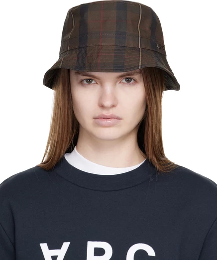 Женская панама A.P.C. Mark, коричневая