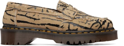 Женские лоферы Dr. Martens Delapre, коричневые