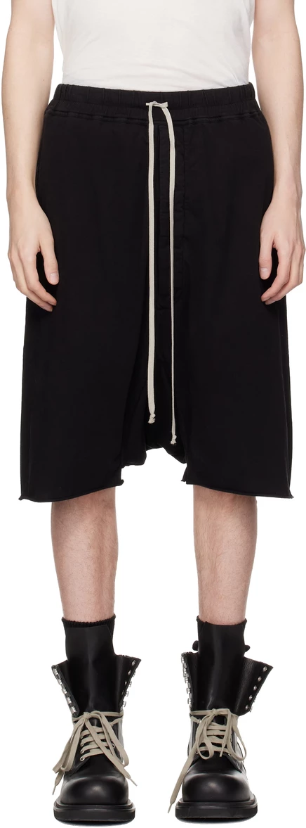 Мужские шорты Rick Owens DRKSHDW Temple Pods, черные