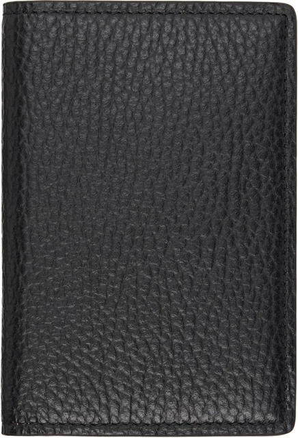 Мужской кошелек COMMON PROJECTS Folio зернистая кожа, черный