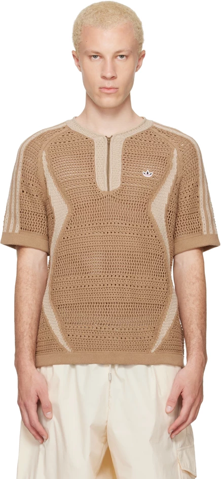 Мужская футболка adidas Originals CLOT, бежевая