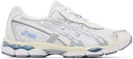 Мужские кроссовки Asics GEL-NYC 2055, бело-серые