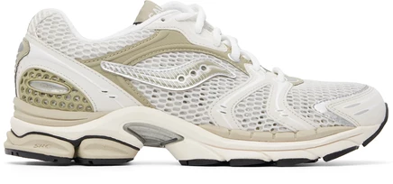 Мужские кроссовки Saucony ProGrid Triumph 4, белый оникс/вяз
