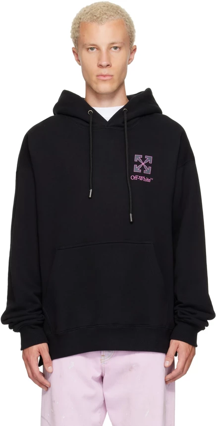 Мужское худи Off-White Small Arrow Regular, черное