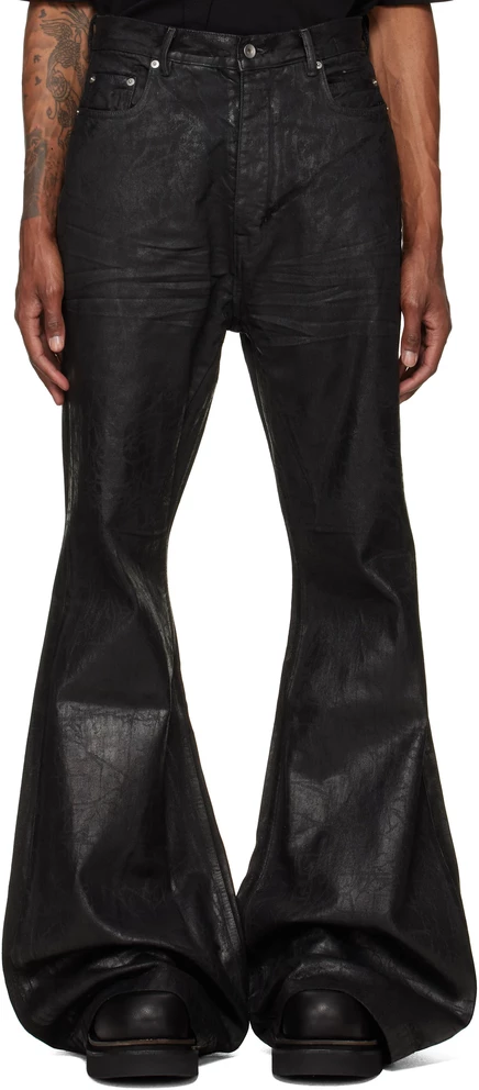 Мужские джинсы Rick Owens DRKSHDW Tower Bolan, черные