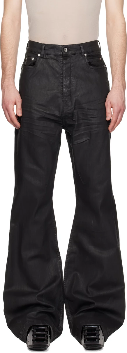 Джинсы Rick Owens DRKSHDW Black Temple Bolan Bootcut черные