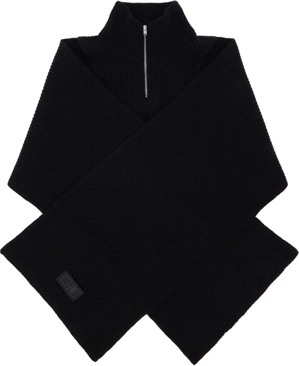 Мужской шарф MM6 Maison Margiela, черный